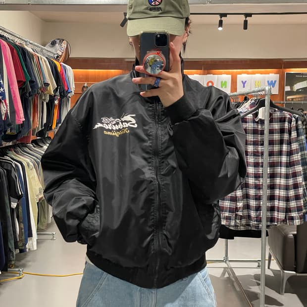 빈티지 나일론 자켓