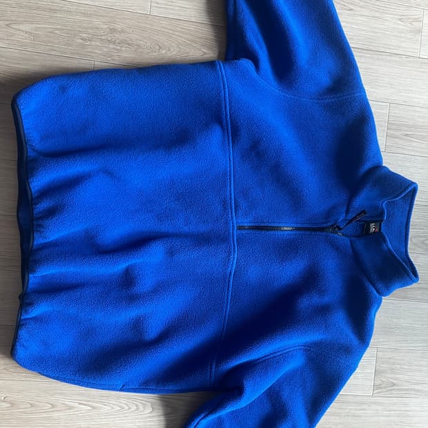 엘엘빈 아웃도어 플리스 하프집업 블루 XL