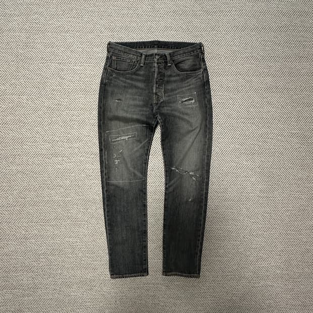 LEVI'S 501 black jeans