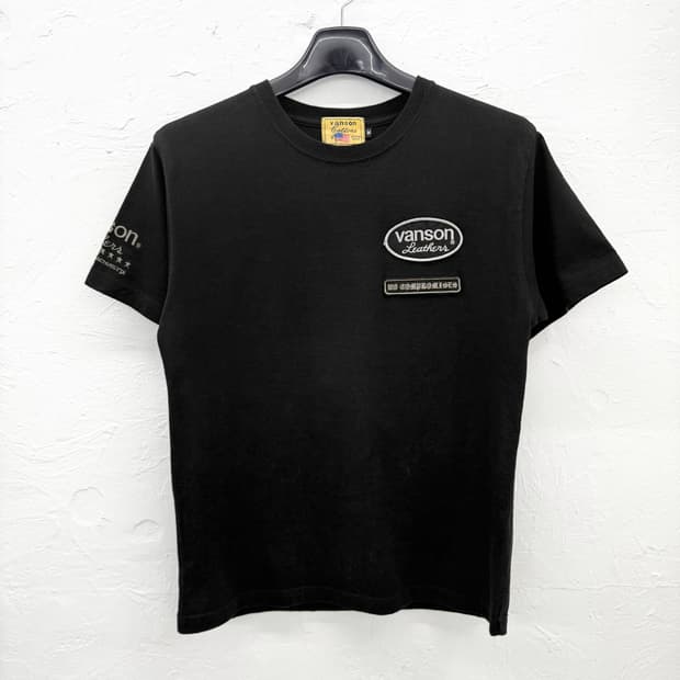 vanson 엠브로이더리 티셔츠
