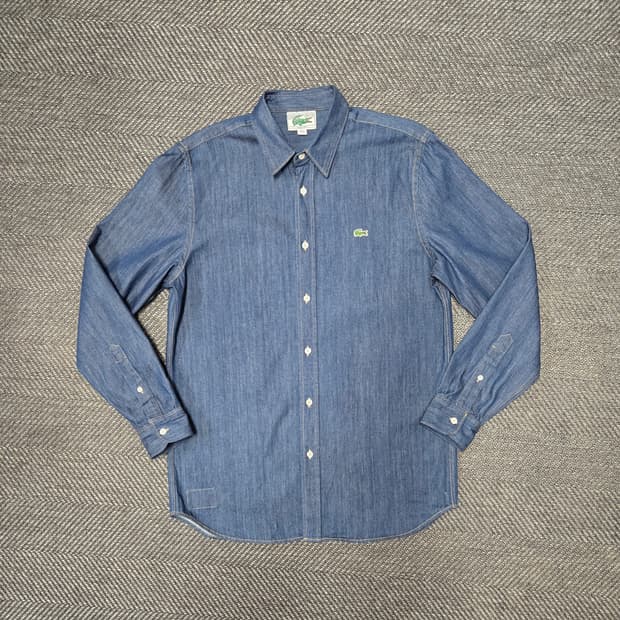 라코스테 클래식 데님 셔츠