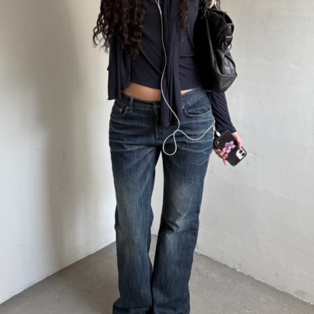 [M] 띵즈앤스터프 로우라이즈 데님 