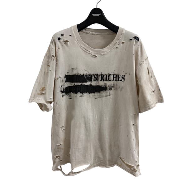 Vintage 커스텀 디스트로이드 티셔츠