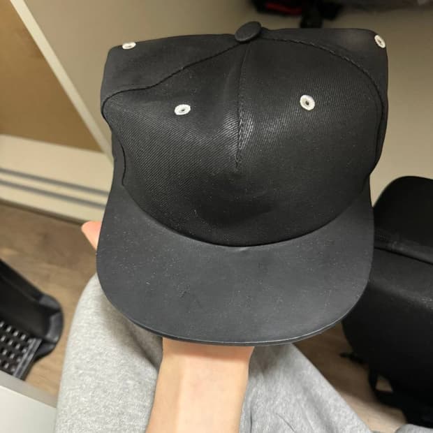 릭오웬스 다크쉐도우 레더캡