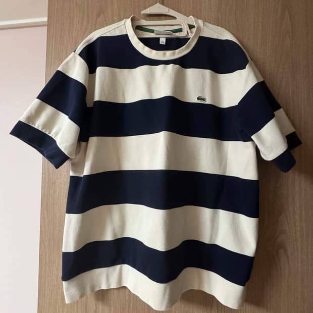 라코스테 반팔 니트 XL Size