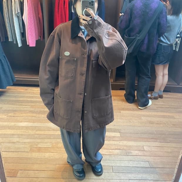 더 바넷 워크 자켓 co worker chore coat