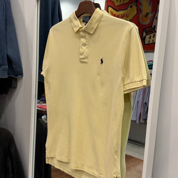 Polo RL 폴로 랄프로렌 pk 반팔 티셔츠 (Yellow)