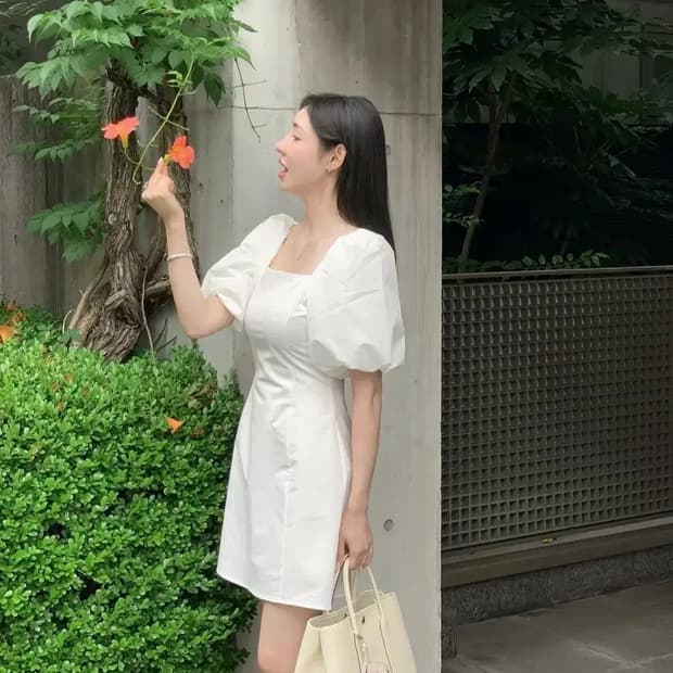 Lapla 라플라 퍼프 원피스