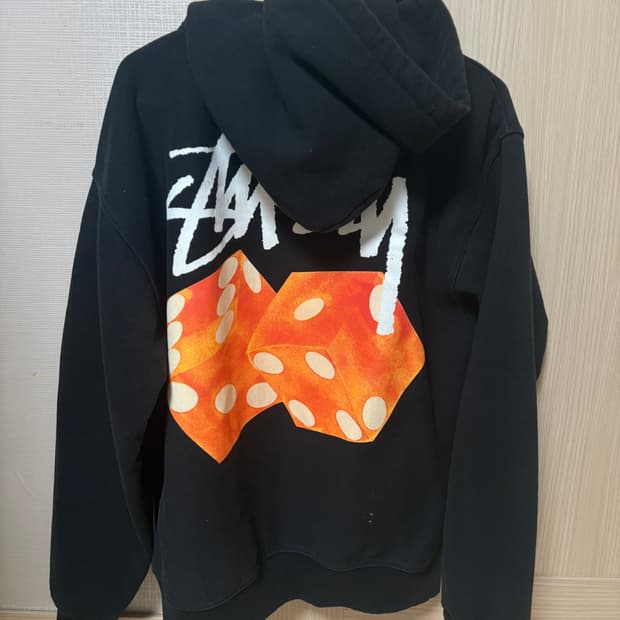 스투시 다이스 후드 m