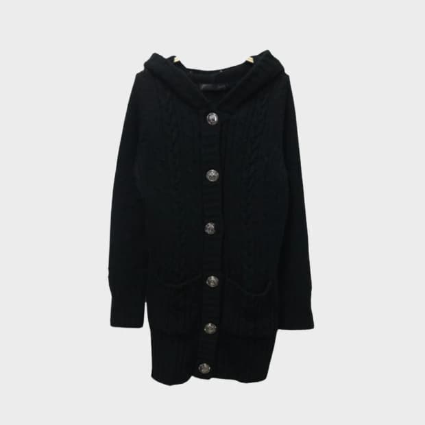 SHARP SHOOTER 꽈배기 니트 롱 가디건 63525