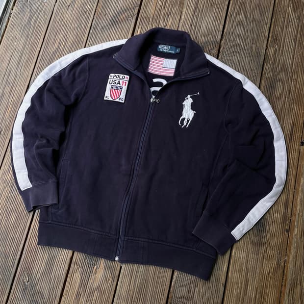 폴로 USA 빅포니 집업