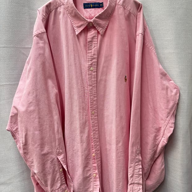 희귀 사이즈 폴로랄프로렌 멀티포니 옥스포드 오버핏 셔츠 4XL~5XL