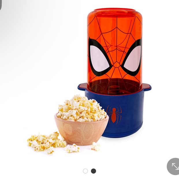마블 스파이더맨 팝콘 메이커 , 코카콜라 콜드컵 
