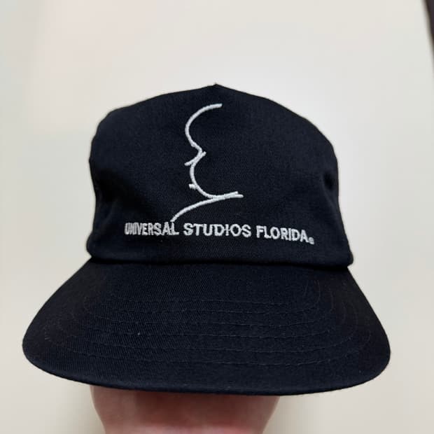 90s 빈티지 알프레드 히치콕 유니버셜 스튜디오 캡 
