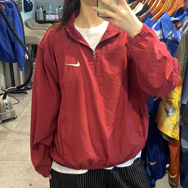[NO.9] Nike 반집업 웜업 레드