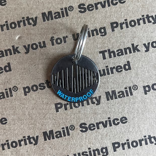 90s vtg Palladium Keyring