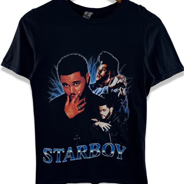 The Weeknd STARBOY 프린팅 티셔츠3515