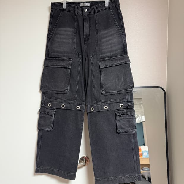 (극미중고)[L]mjd 아일렛 카고 팬츠