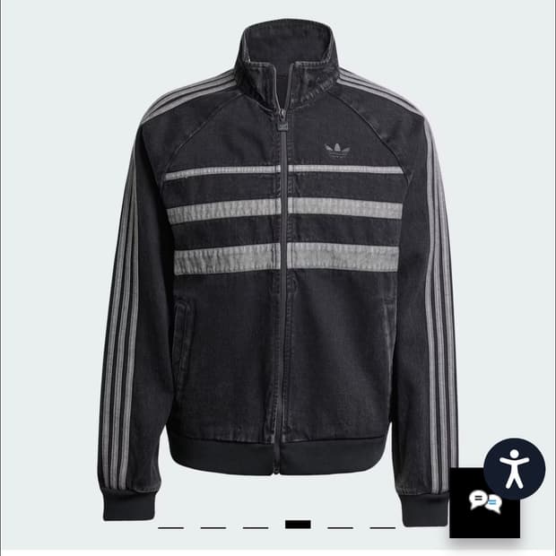 아디다스 데님 파이어버드 트랙탑(국내 미발매)