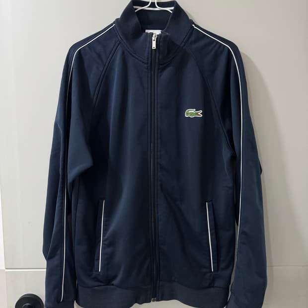 라코스테 크로커다일 빅로고 트랙탑