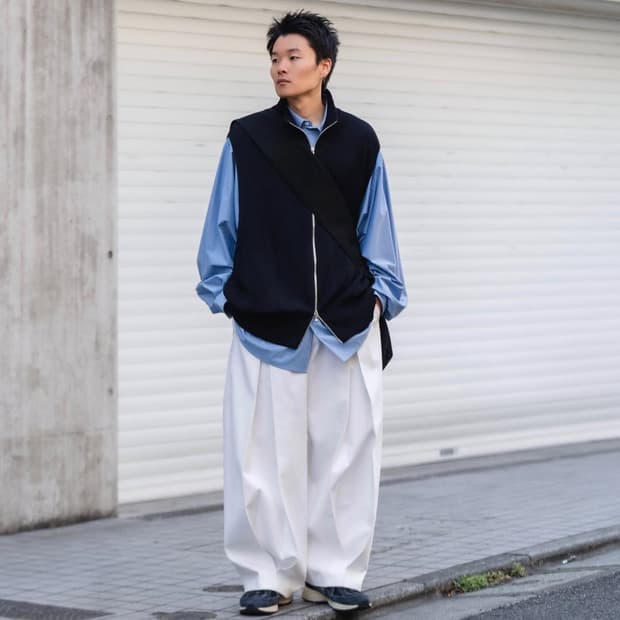 CLESSTE 드라이버 니트 베스트