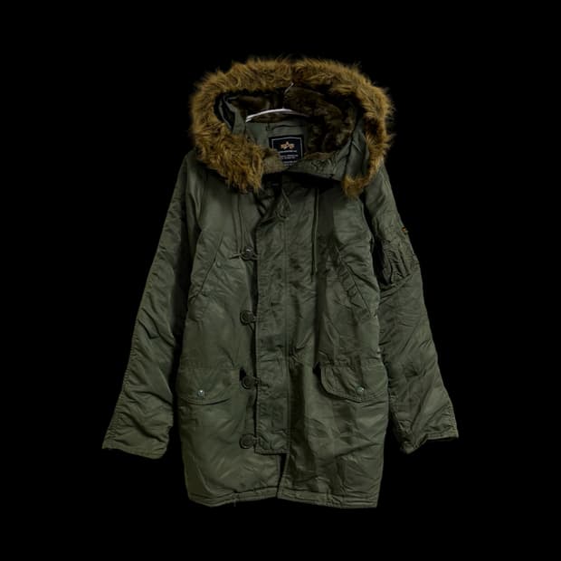 알파인더스트리 n-3b 퍼 자켓