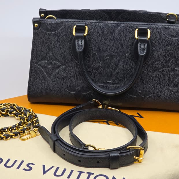 루이비통 앙프렝뜨 온더고 이스트웨스트 블랙