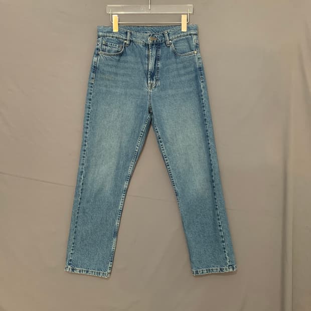 28인치 마시모두띠 일자 워싱 데님 청바지