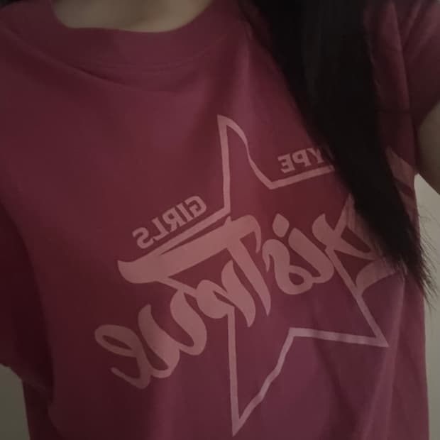 DN STAR LOGO TEE (P) , Vintage t shirt