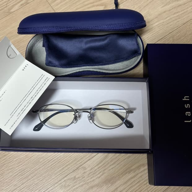 LASH 긱시크 오벌형 안경