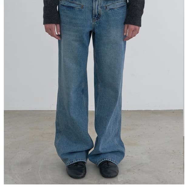 아이엘 데님 Aryal Jeans_l.indigo 46