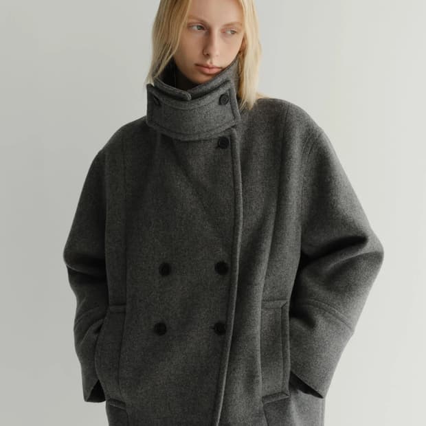 [정가 33만 9천원] 이아 EAAH Owen Coat (grey)