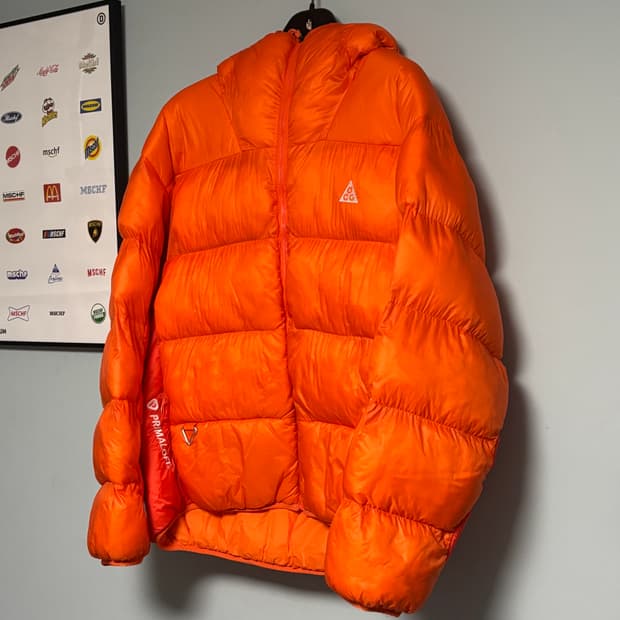 나이키 acg 써마핏 루나레이크 오렌지 아시아핏 xl