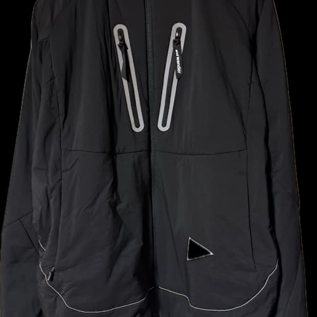 [XL] 앤드원더 알파 에어 후디 블랙