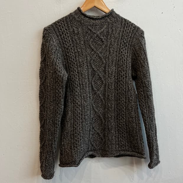 브룩스브라더스 퓨어울 케이블 니트 우먼즈