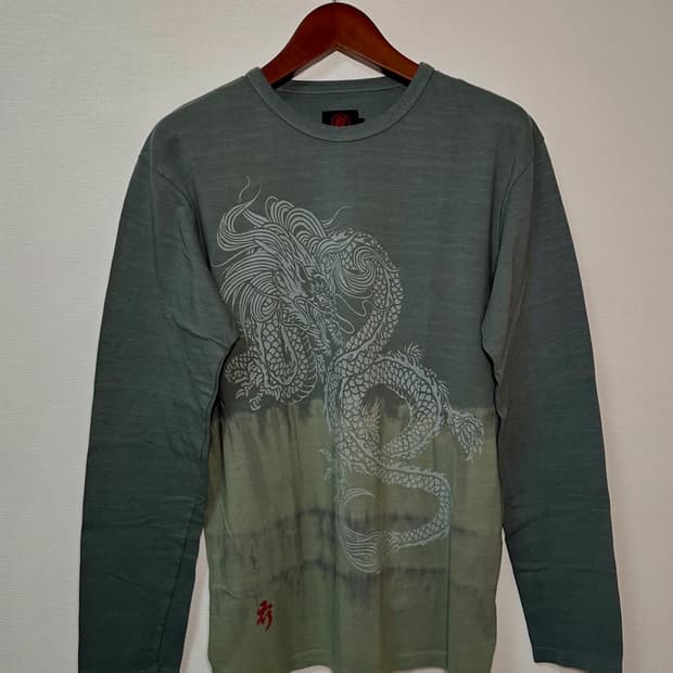 오스티아 재팬 코로모/ 쑥색 용 롱슬리브 (새상품)