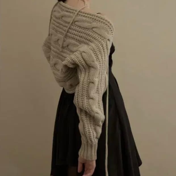 쓰리타임즈 케이블 울 볼레로