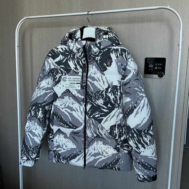 스파이더 패트롤 헤비 구스다운 패딩 [새상품] L