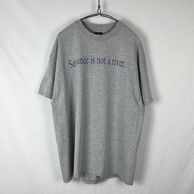 Vintage Hanes 회색 반팔티 