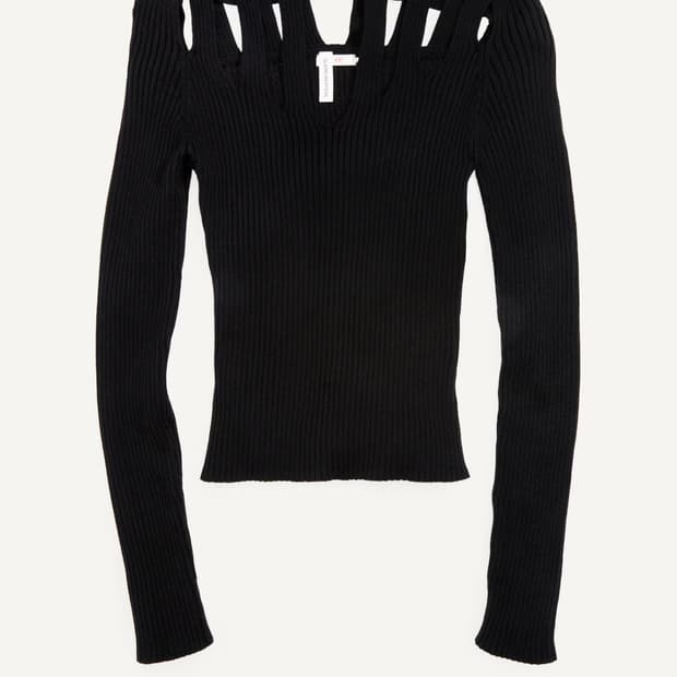 새상품) H&M glenn martens 글렌마틴스 니트 탑 S