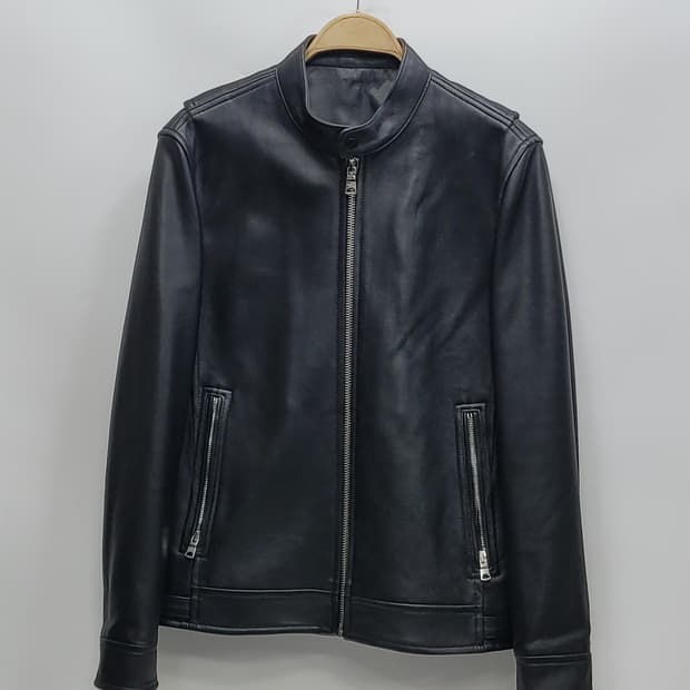 BASSO 21SS 바쏘 매그너스 양가죽 바이크 자켓 / 남 95 블랙
