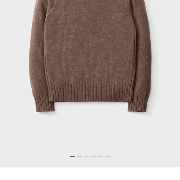 포터리 메리노울 멜란지 크루넥니트 멜브 3