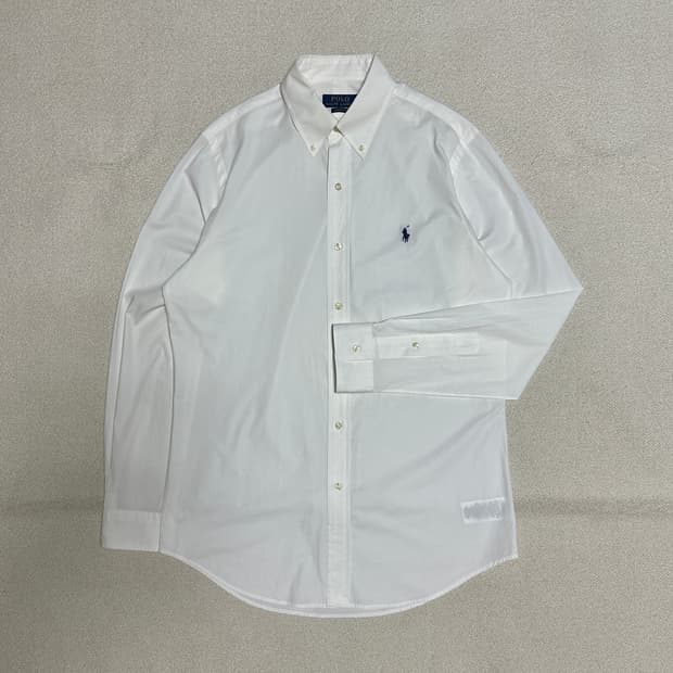 폴로 랄프 로렌 클래식핏 스트레치 포플린 셔츠