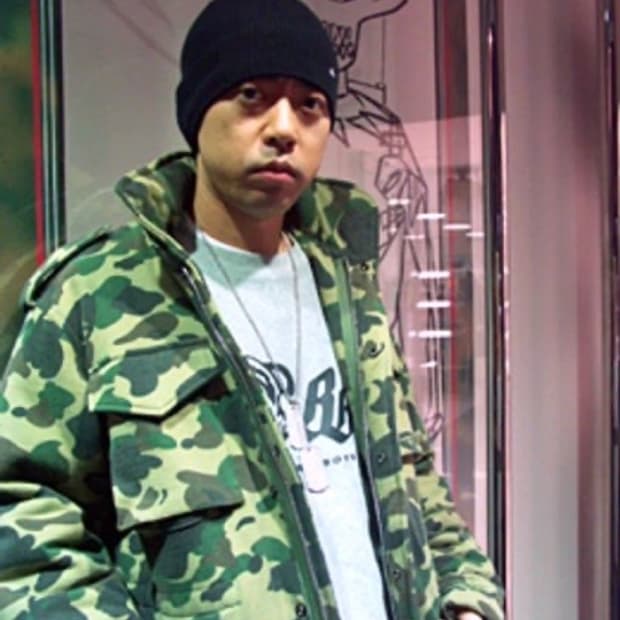 [L] 90s 베이프 녹계 M-65 자켓