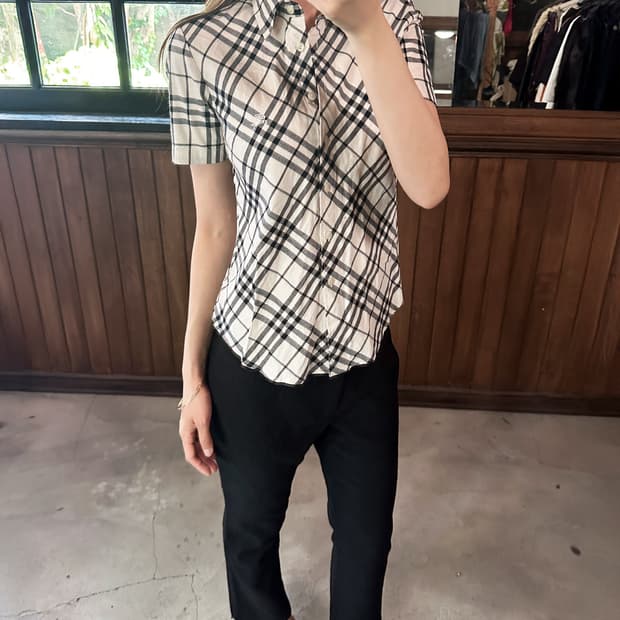 BURBERRY LONDON nova check 2/1 shirt