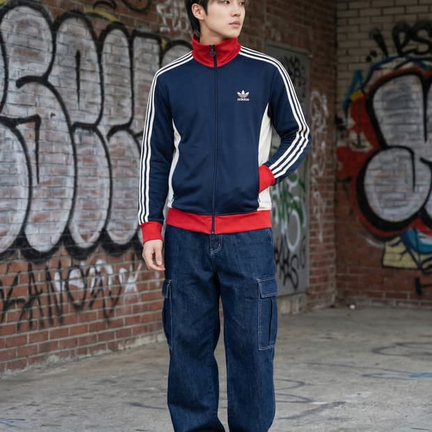 아디다스 오리지널 유로파 TT 트랙탑 져지