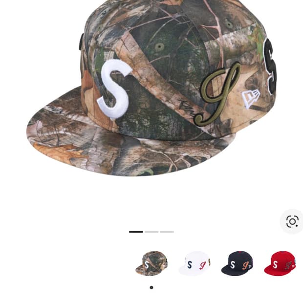 슈프림 뉴에라 멀티 카모 712 