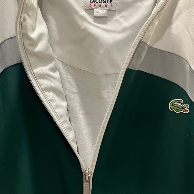 라코스테 올드스쿨 바람막이 자켓
