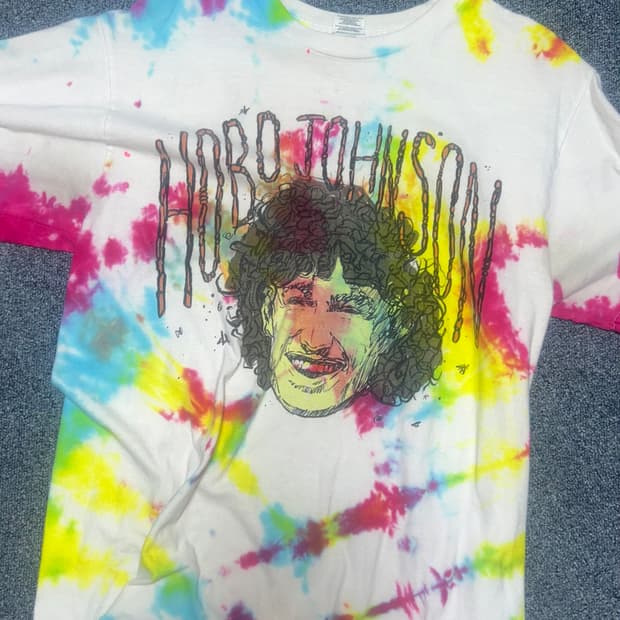 에스닉.보헤미안 무지개 타이다이 반팔!!