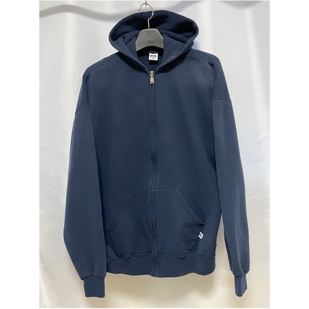 [D.O Vtg] 90s 러셀 50/50 후드 집업 네이비(XXL)